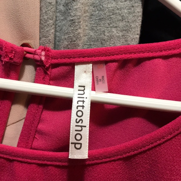 PinkLilly scallop dress in pink - Picture 3 of 6